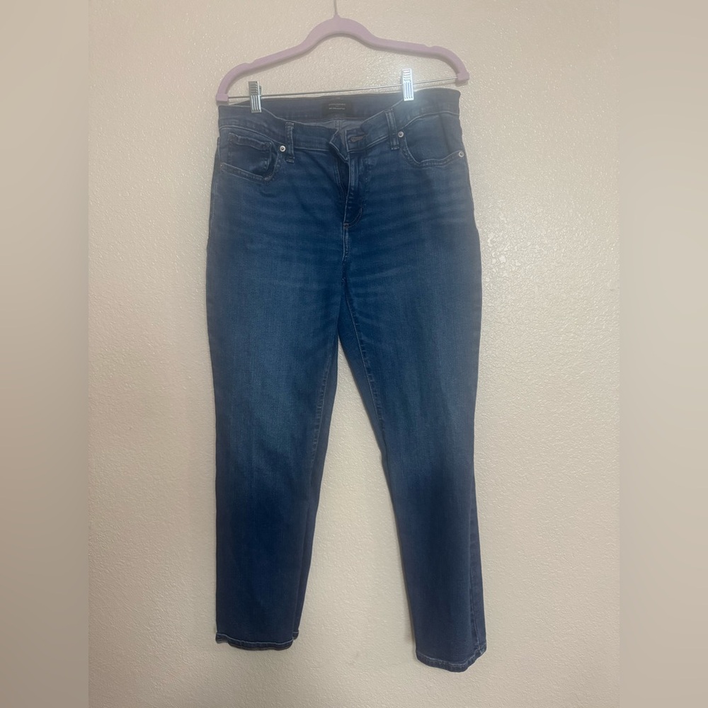 Banana Republic Dark Blue mid rise bootcut Jeans